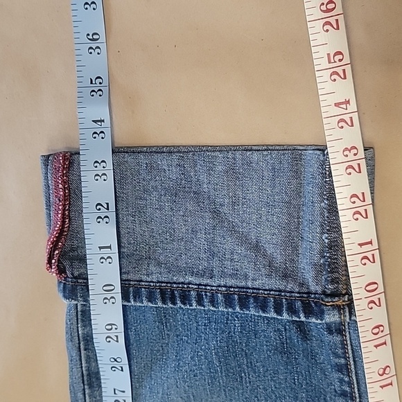 Abercrombie & Fitch 1892 Size 6, Vintage Cuffed Capri Jeans, Exc. Used Condition - Picture 7 of 15